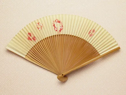 京扇子 宝づくし/朱