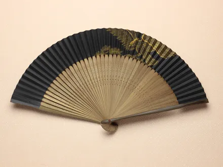 京扇子 黄金の鷹