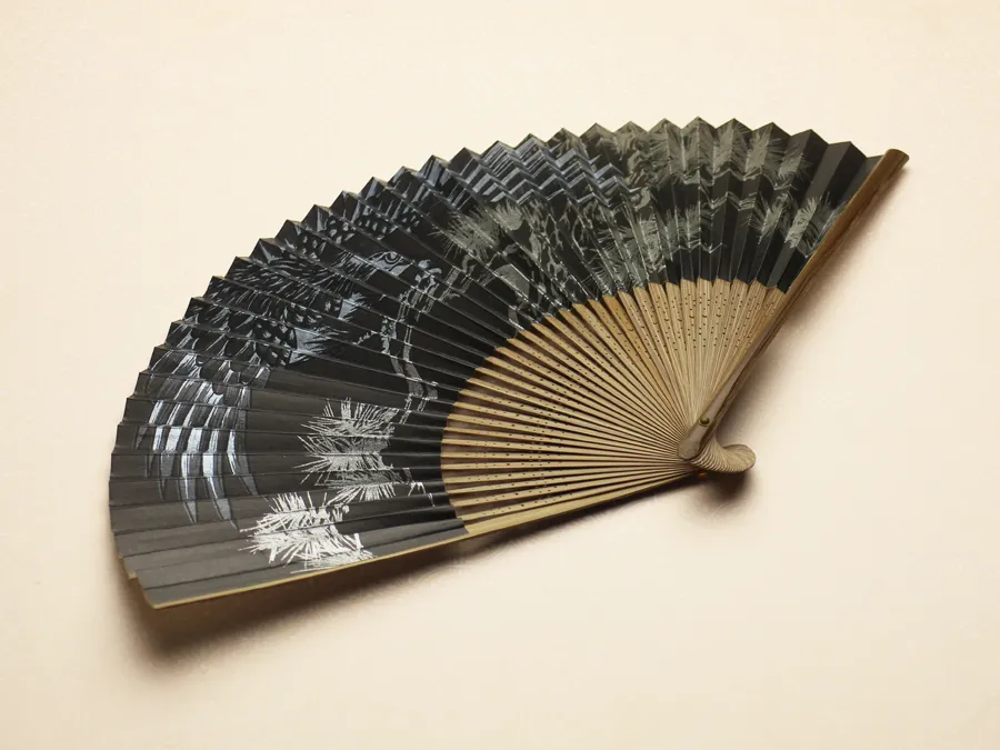 京扇子 鷹と松｜男・扇子｜日本製
